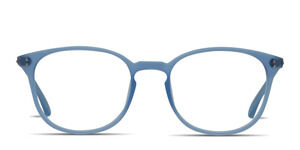 MUSE WESTON 35-001893 BLUE SILVER EYEGLASSES 49-18-145 HANDMADE AUTHENTIC